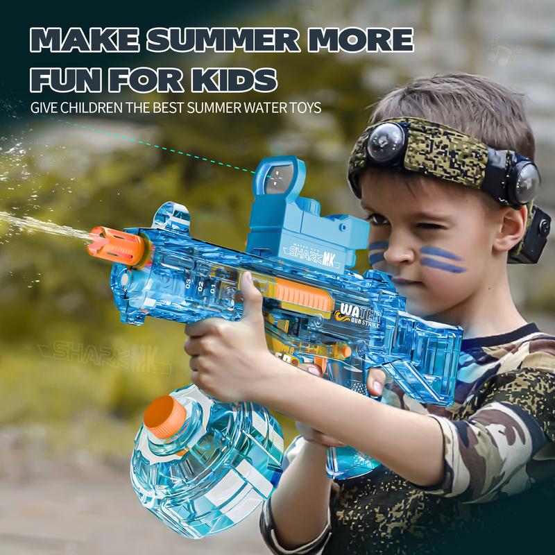 High-Capacity Electric WaterGun 2025 with Nightlight Mode