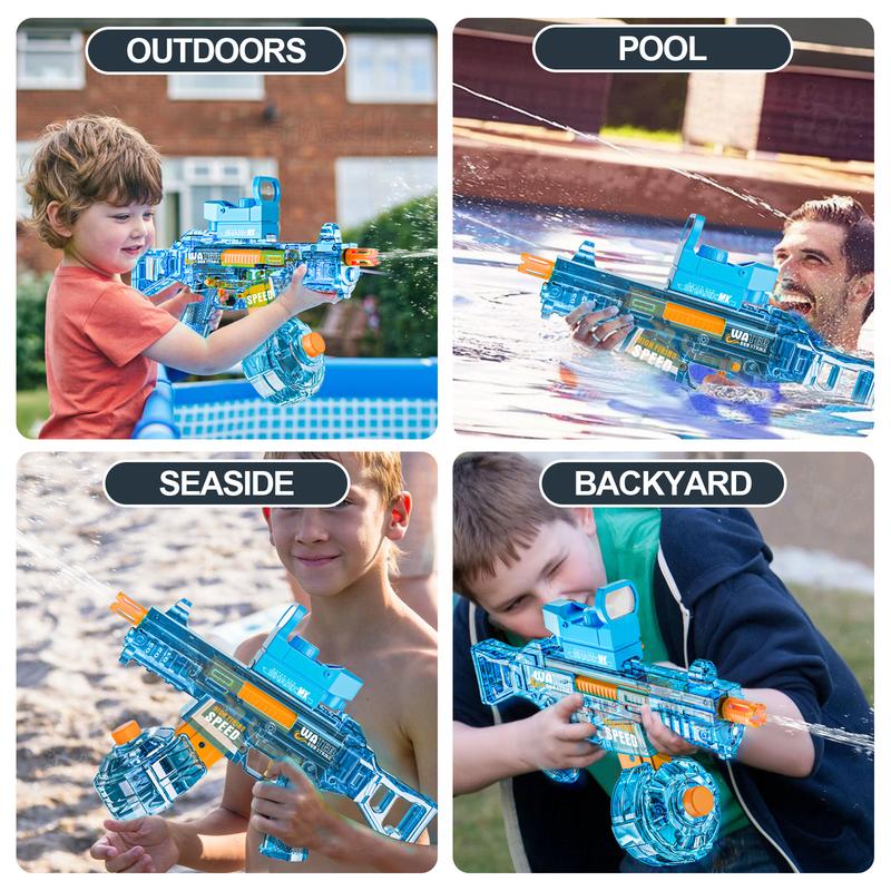 High-Capacity Electric WaterGun 2025 with Nightlight Mode