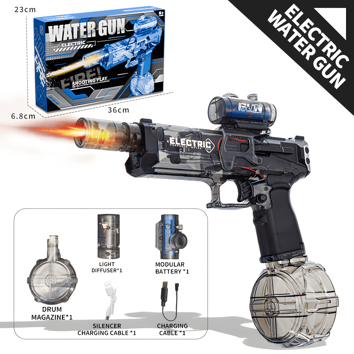 Ice Mouse Electric Water Gun 2025