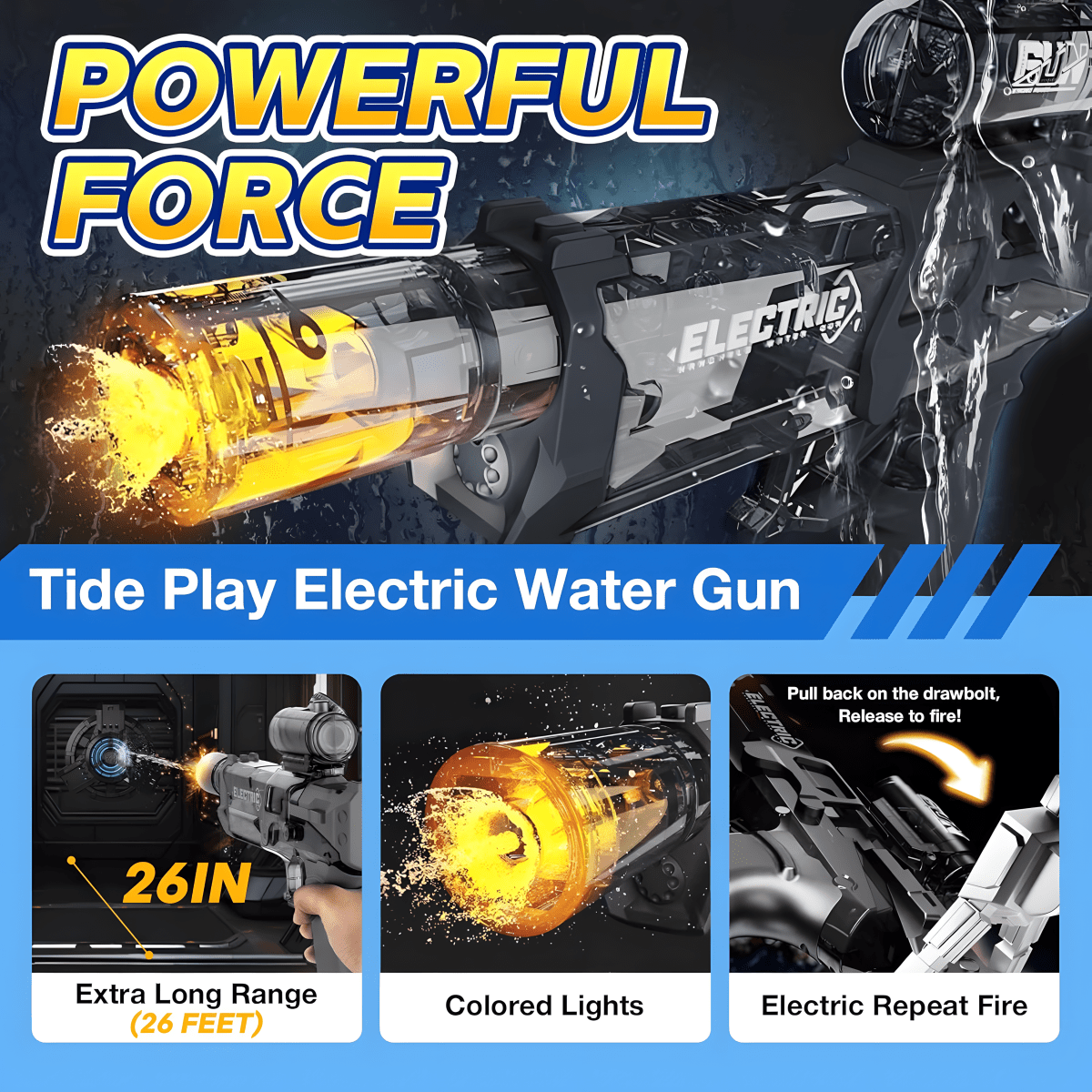 Ice Mouse Electric Water Gun 2025