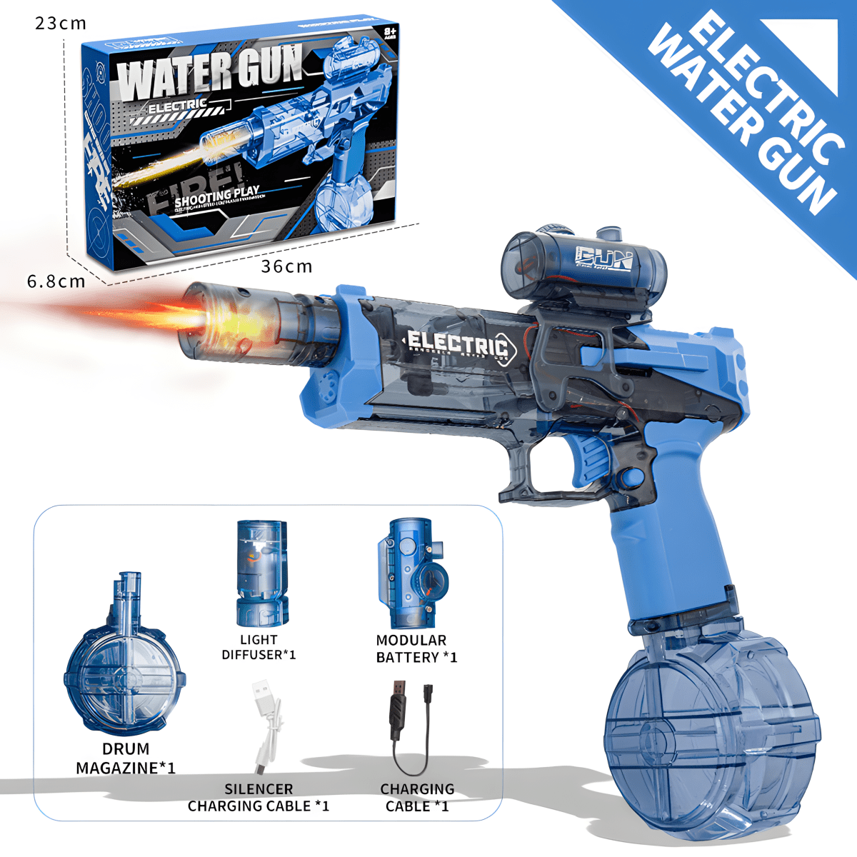 Ice Mouse Electric Water Gun 2025