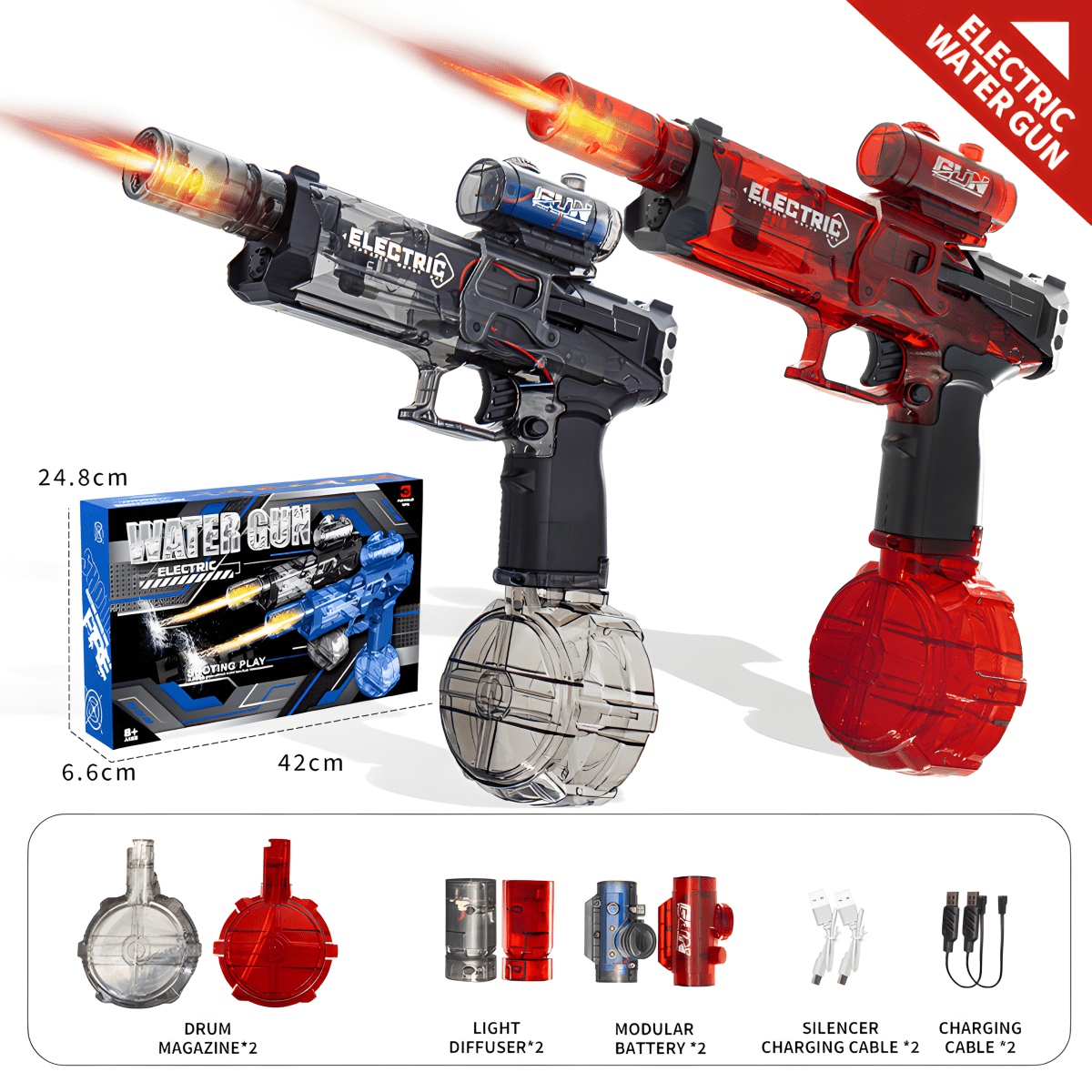 Ice Mouse Electric Water Gun 2025