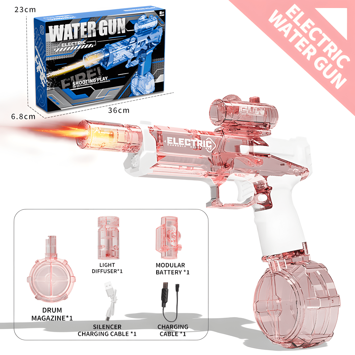 Ice Mouse Electric Water Gun 2025