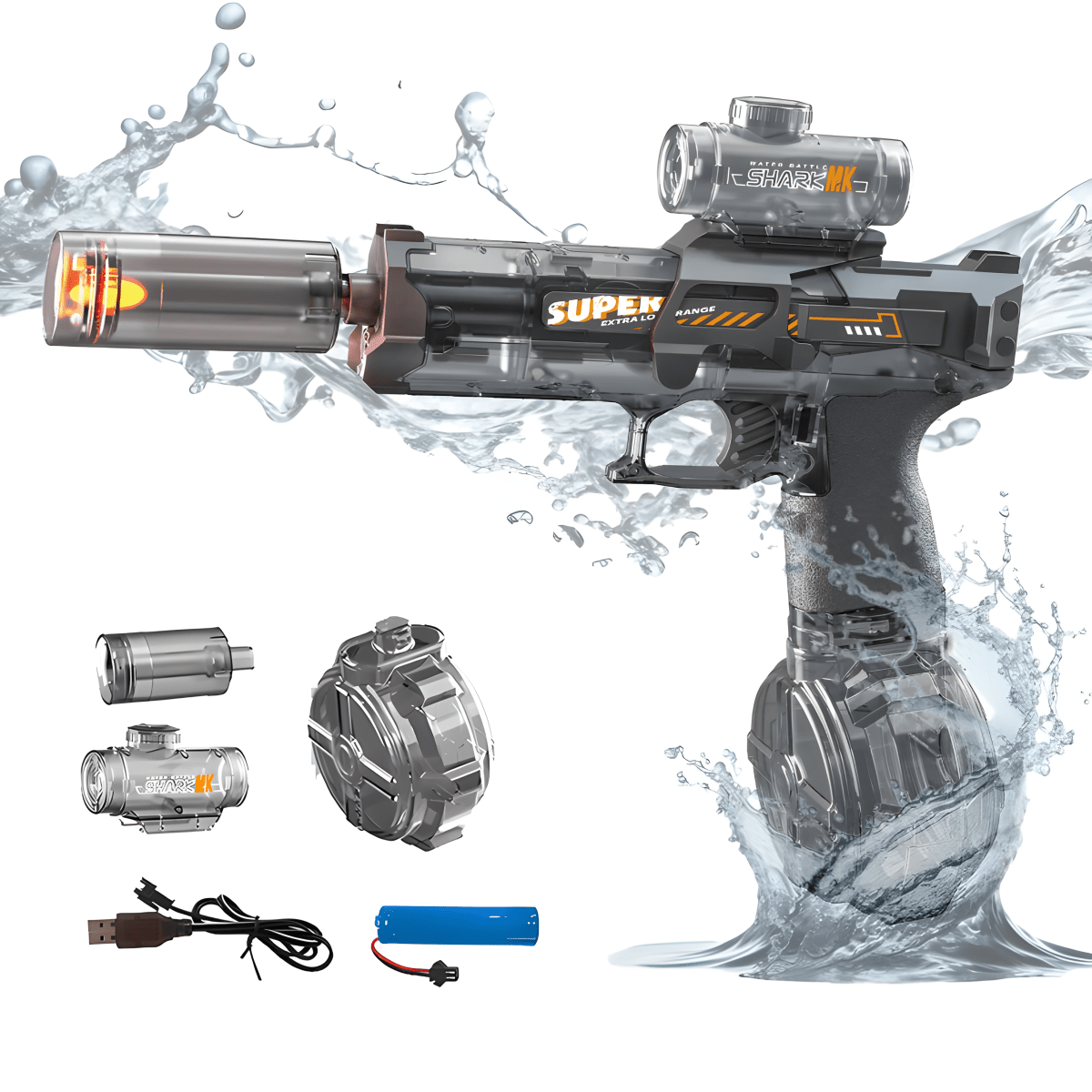 Ice Mouse Electric Water Gun Pistol