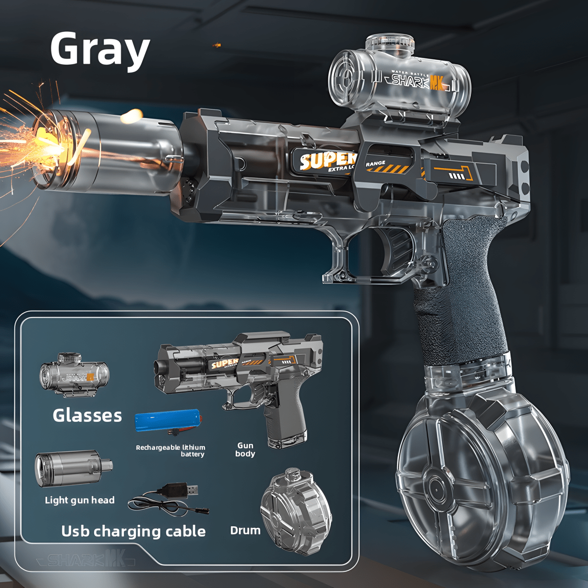 Ice Mouse Electric Water Gun Pistol