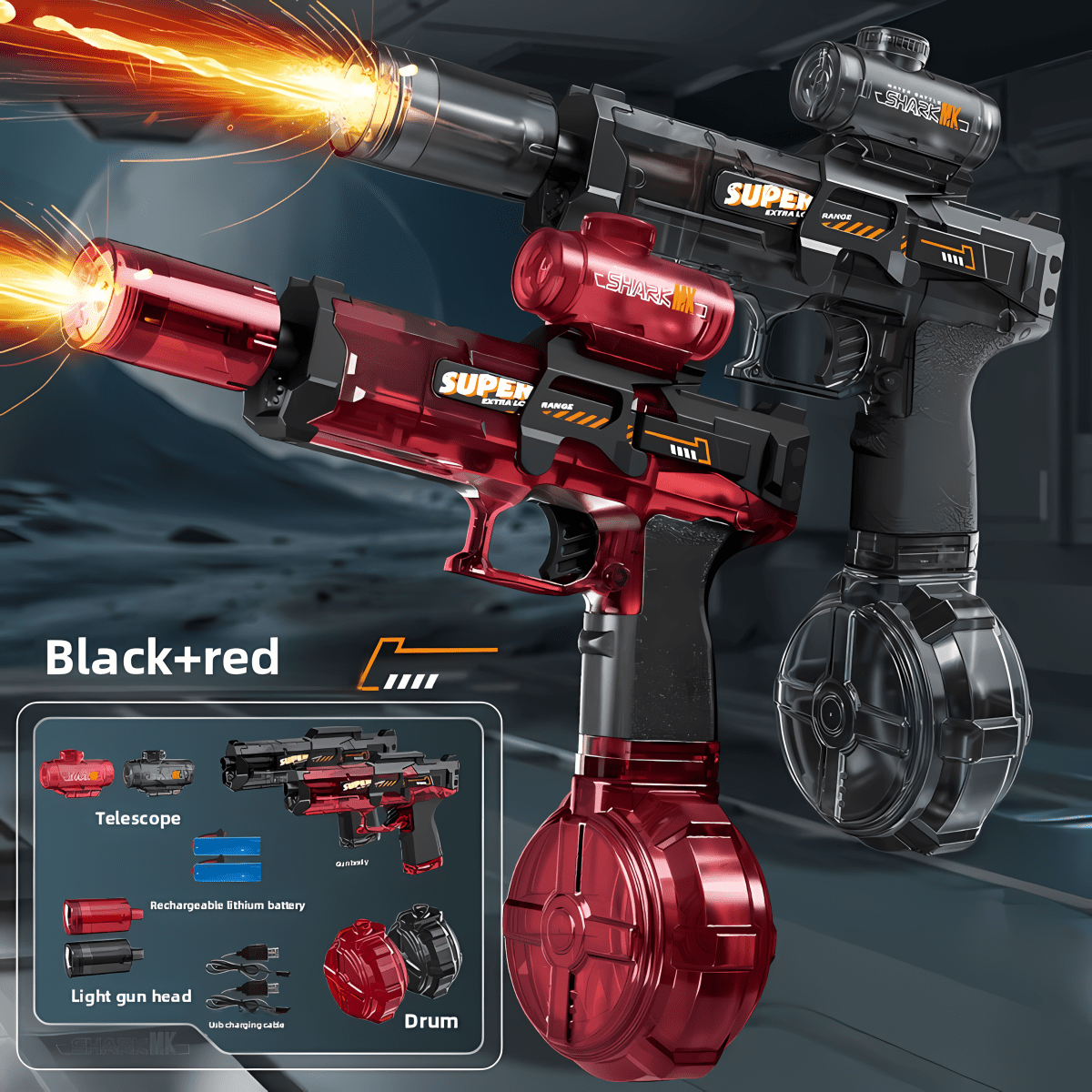 Ice Mouse Electric Water Gun Pistol