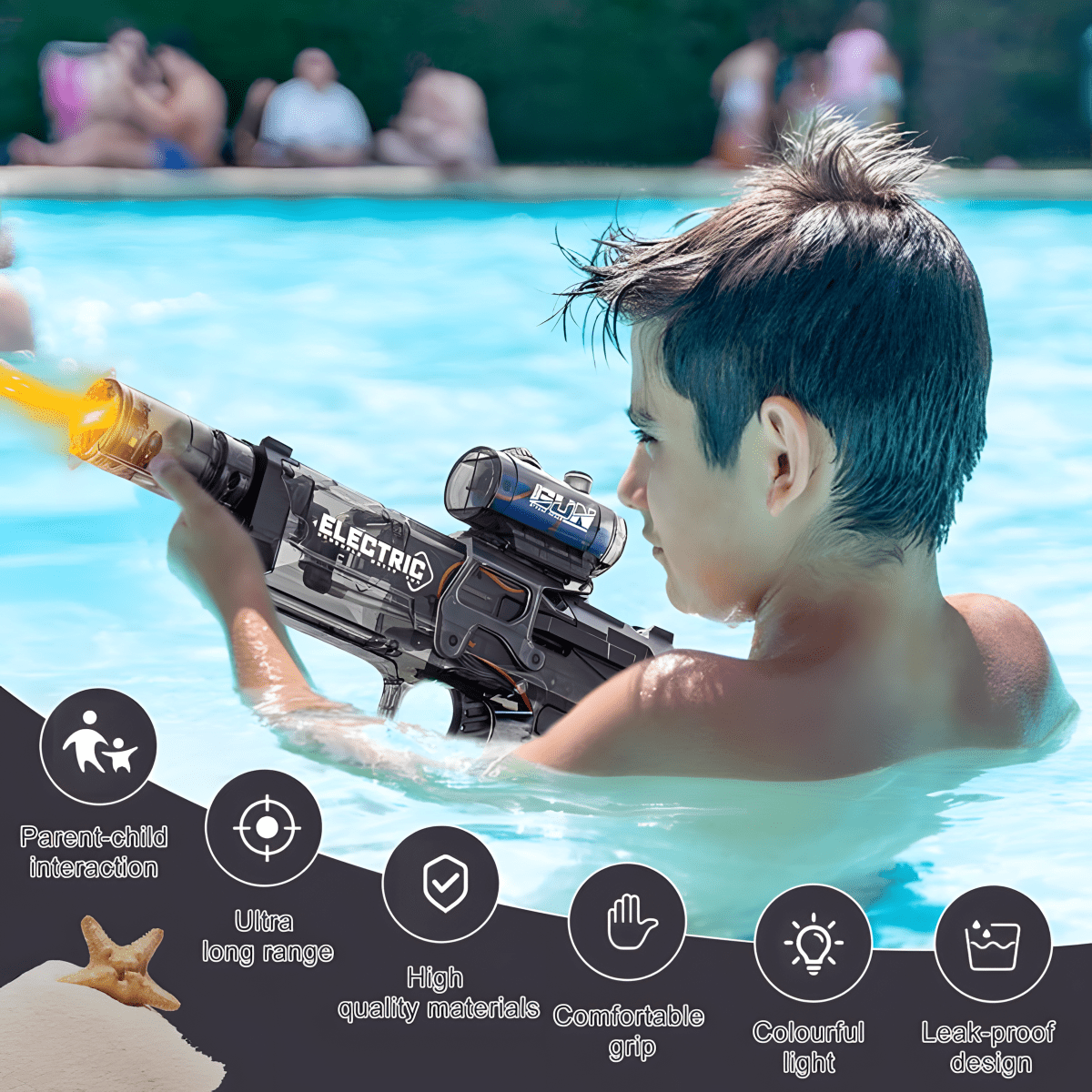 Ice Mouse Electric Water Gun 2025