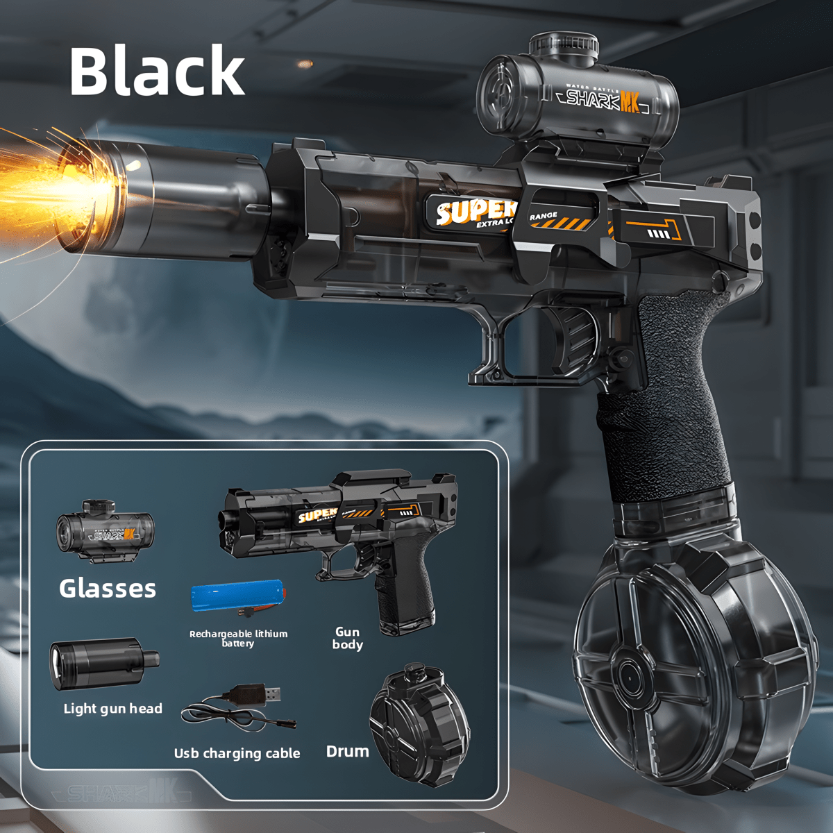 Ice Mouse Electric Water Gun Pistol