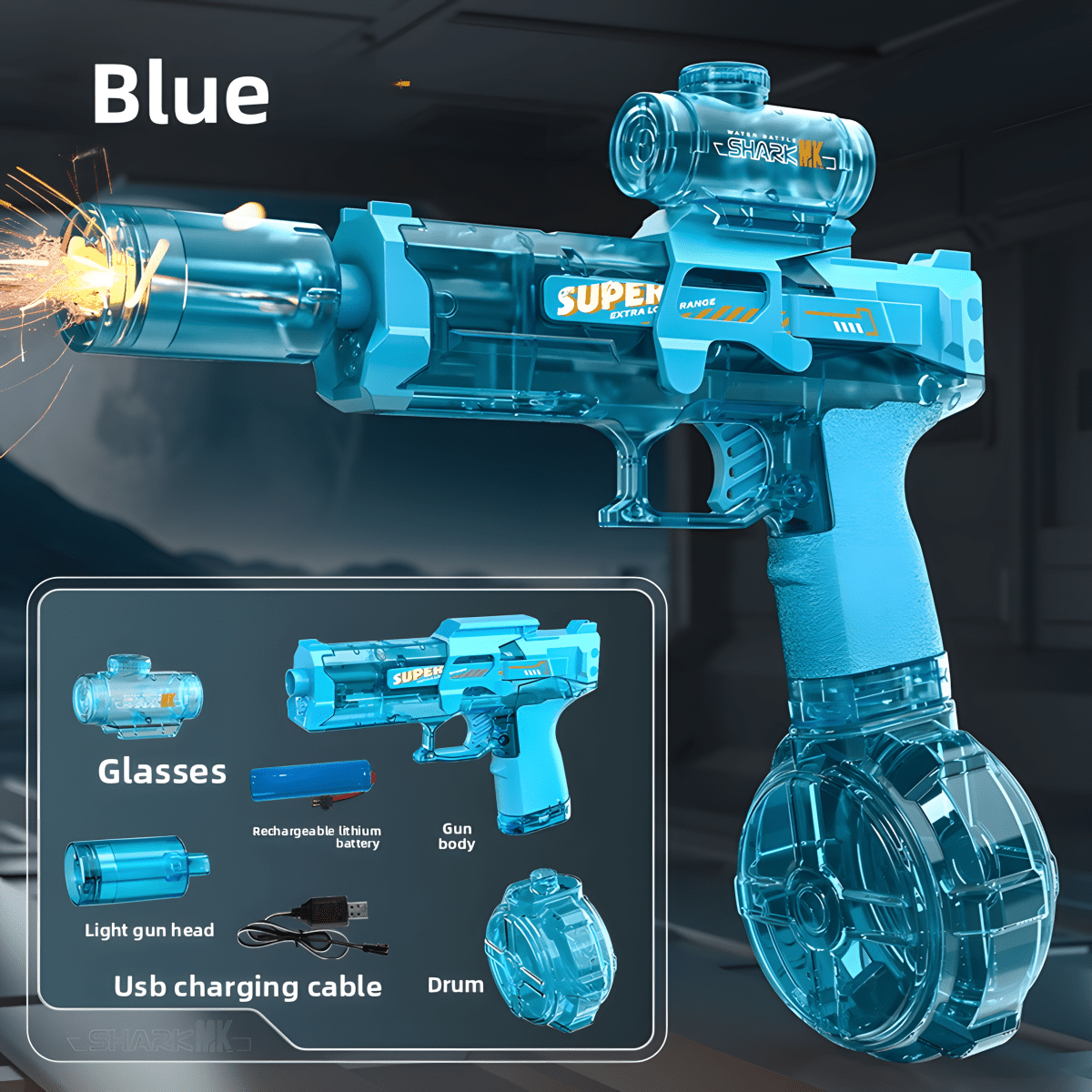 Ice Mouse Electric Water Gun Pistol