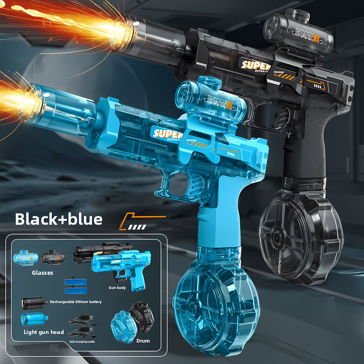 Ice Mouse Electric Water Gun Pistol